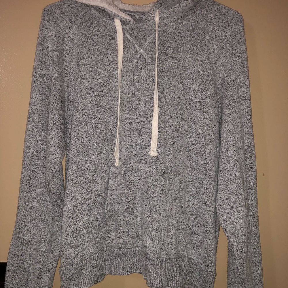 Soft, Athletic Pullover with Fleece Hoodie